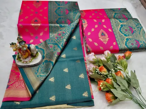 LITCHI BANARASI SOFT SILK SAREE